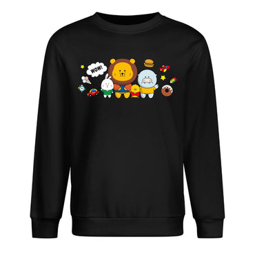 IPBR 250g Crew Neck Long Sleeve Sweatshirt Front GraphicCrew Neck Long Sleeve Sweatshirt4000767