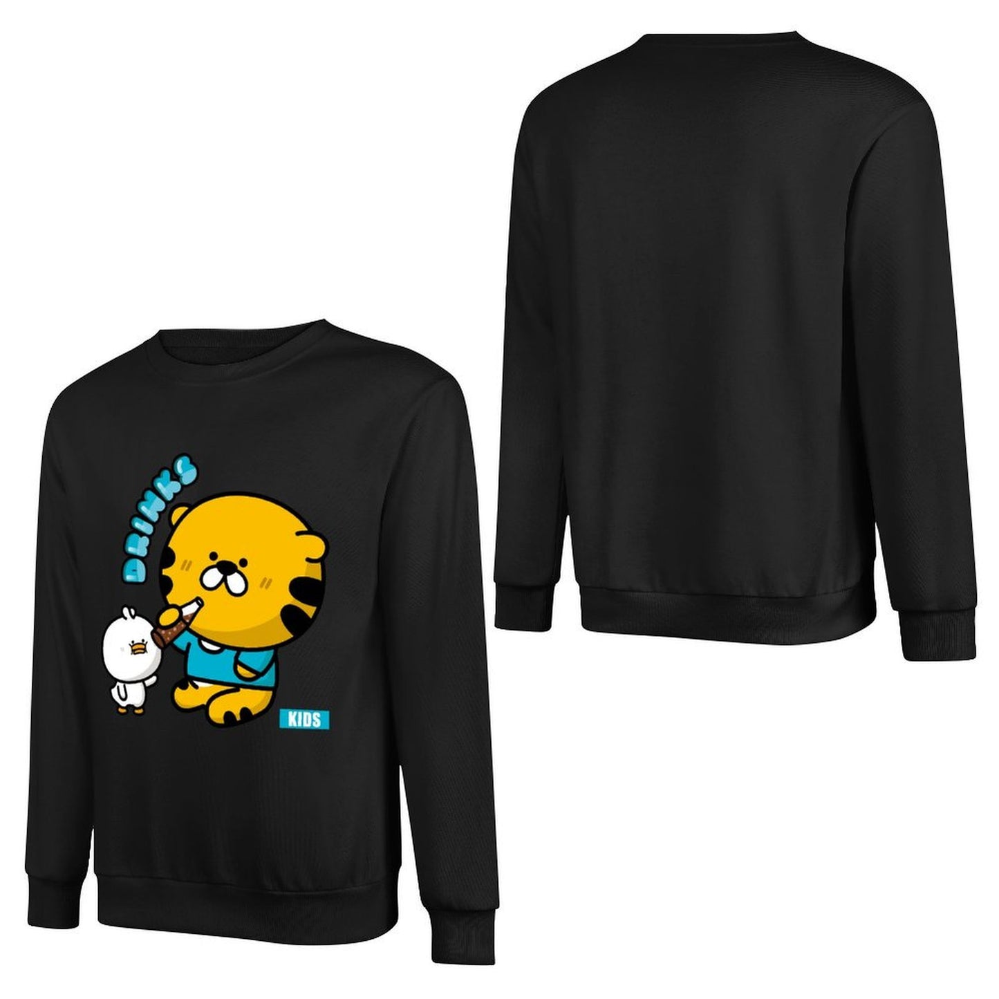 IPBR 250g Crew Neck Long Sleeve Sweatshirt Front GraphicCrew Neck Long Sleeve Sweatshirt4001168