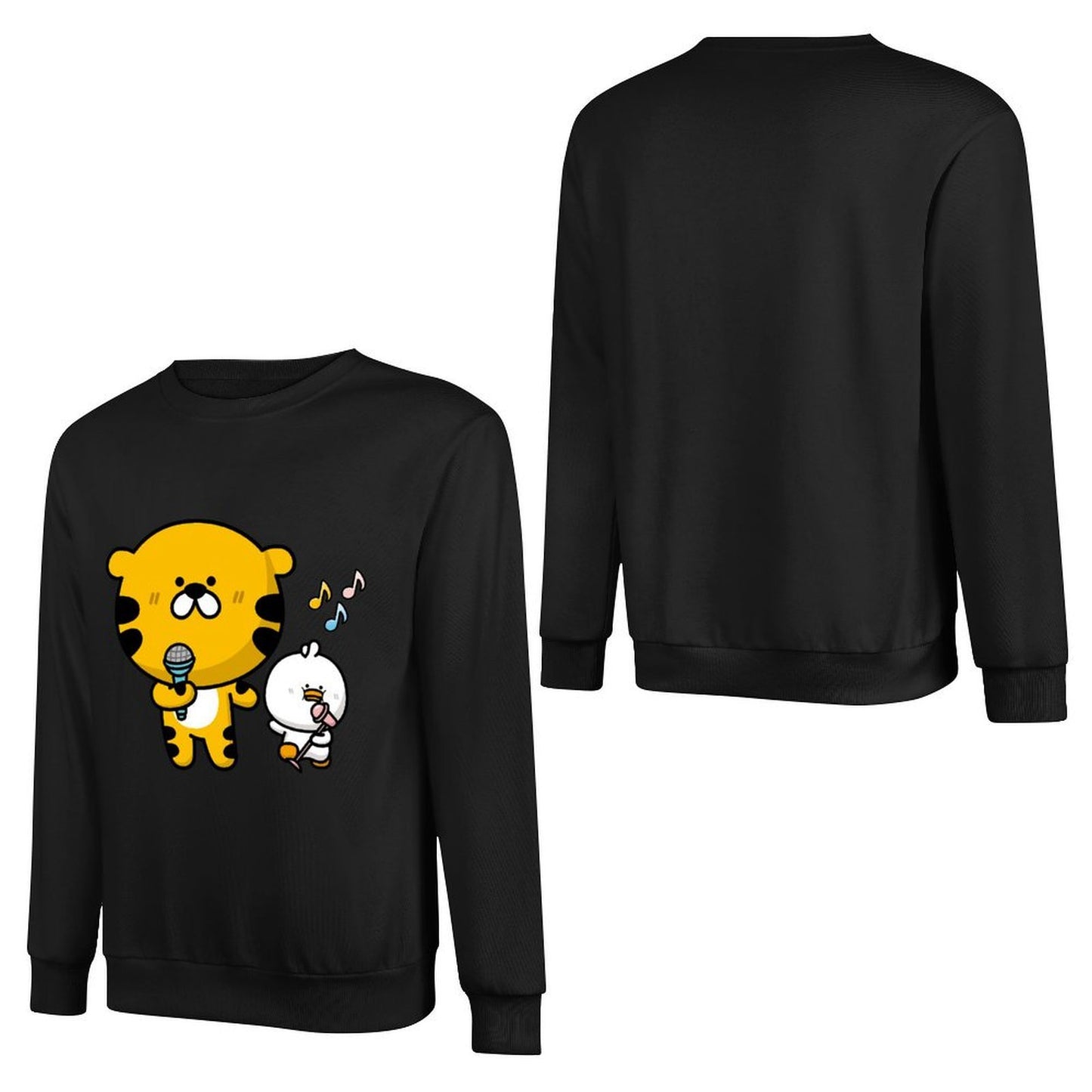 Front Patterned Long Sleeve TopClean LifestyleLine