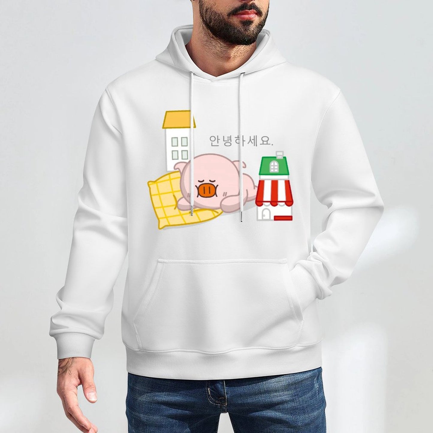 RelaxFit ActiveStyle Front Graphic Hoodies