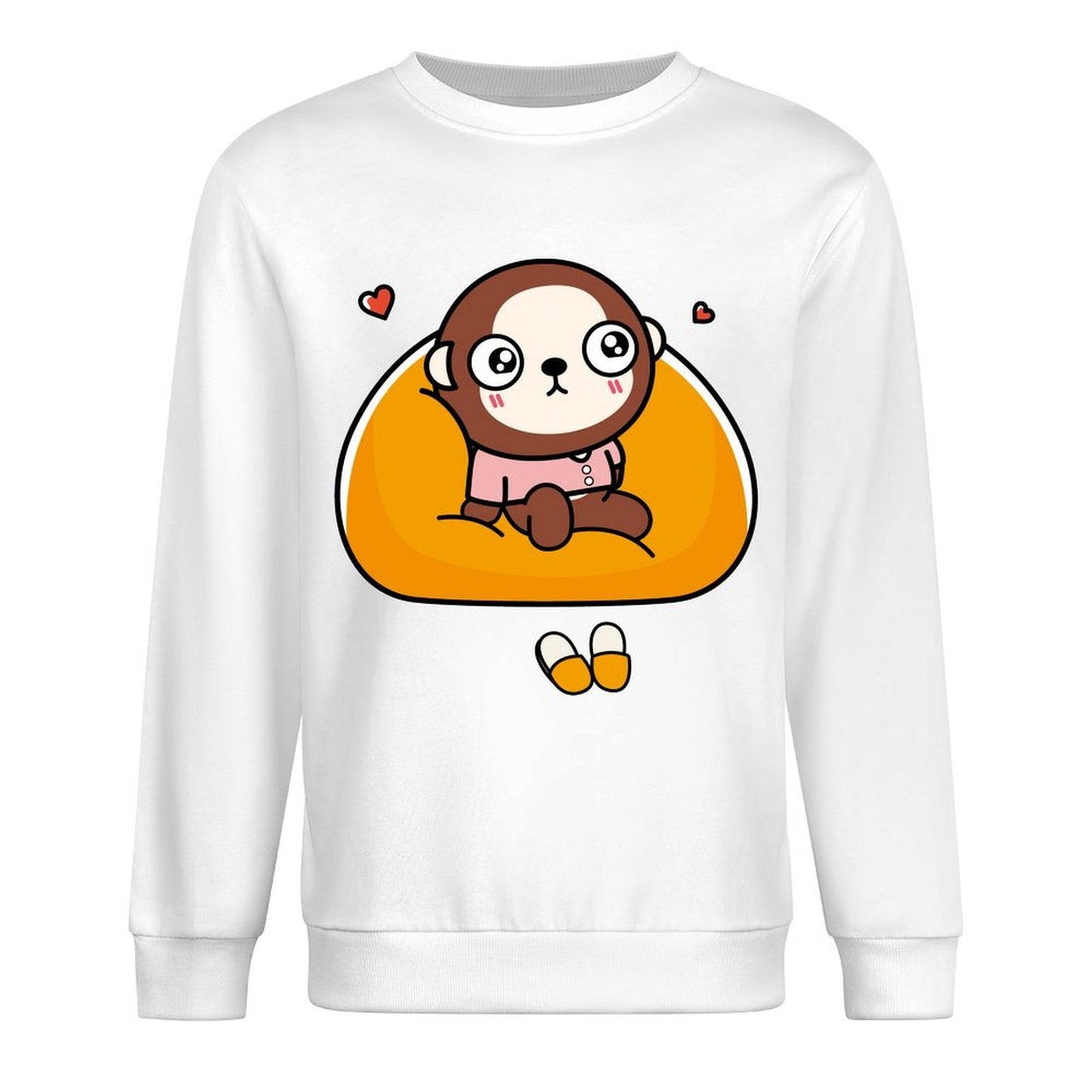 IPBR 250g Crew Neck Long Sleeve Sweatshirt Front GraphicCrew Neck Long Sleeve Sweatshirt4000881