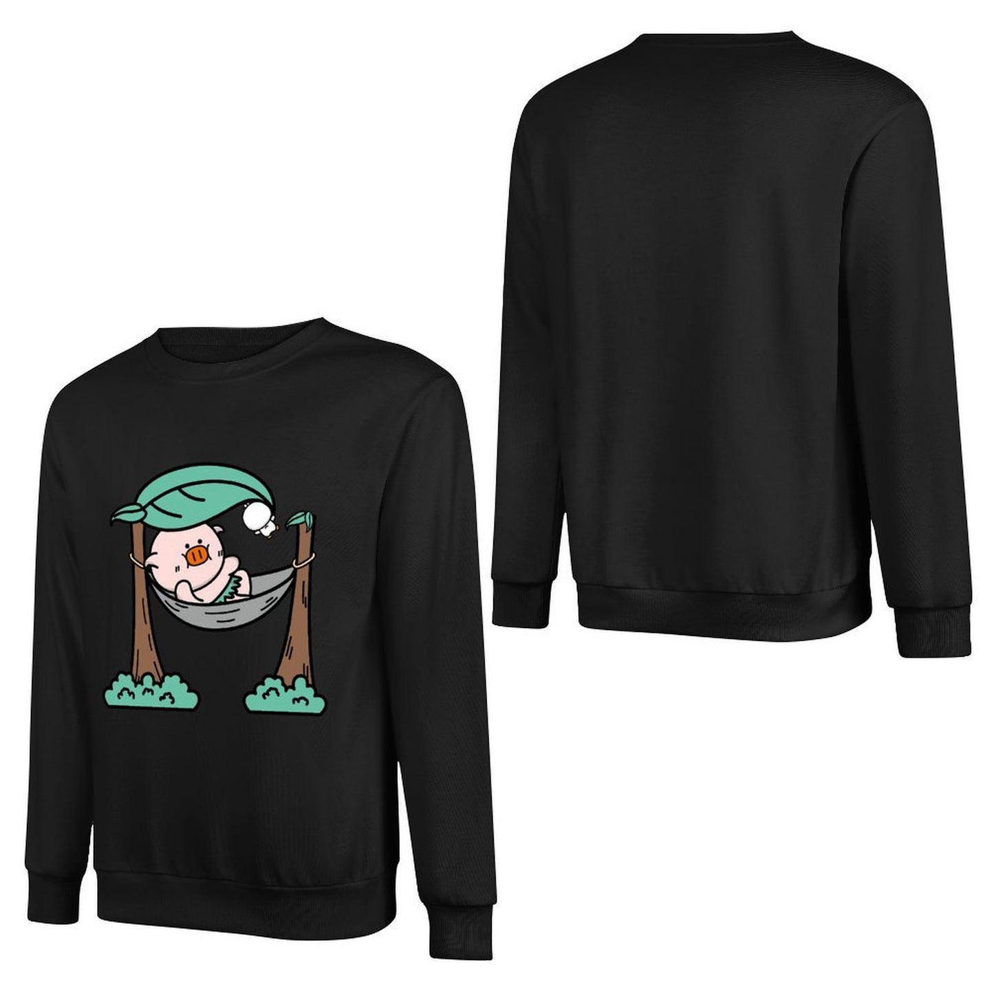 IPBR 250g Crew Neck Long Sleeve Sweatshirt Front GraphicCrew Neck Long Sleeve Sweatshirt4003823