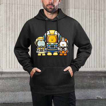 IPBR 250g Hooded Pocket Sweatshirt Front GraphicMen's Hooded  Sweatshirt4000380
