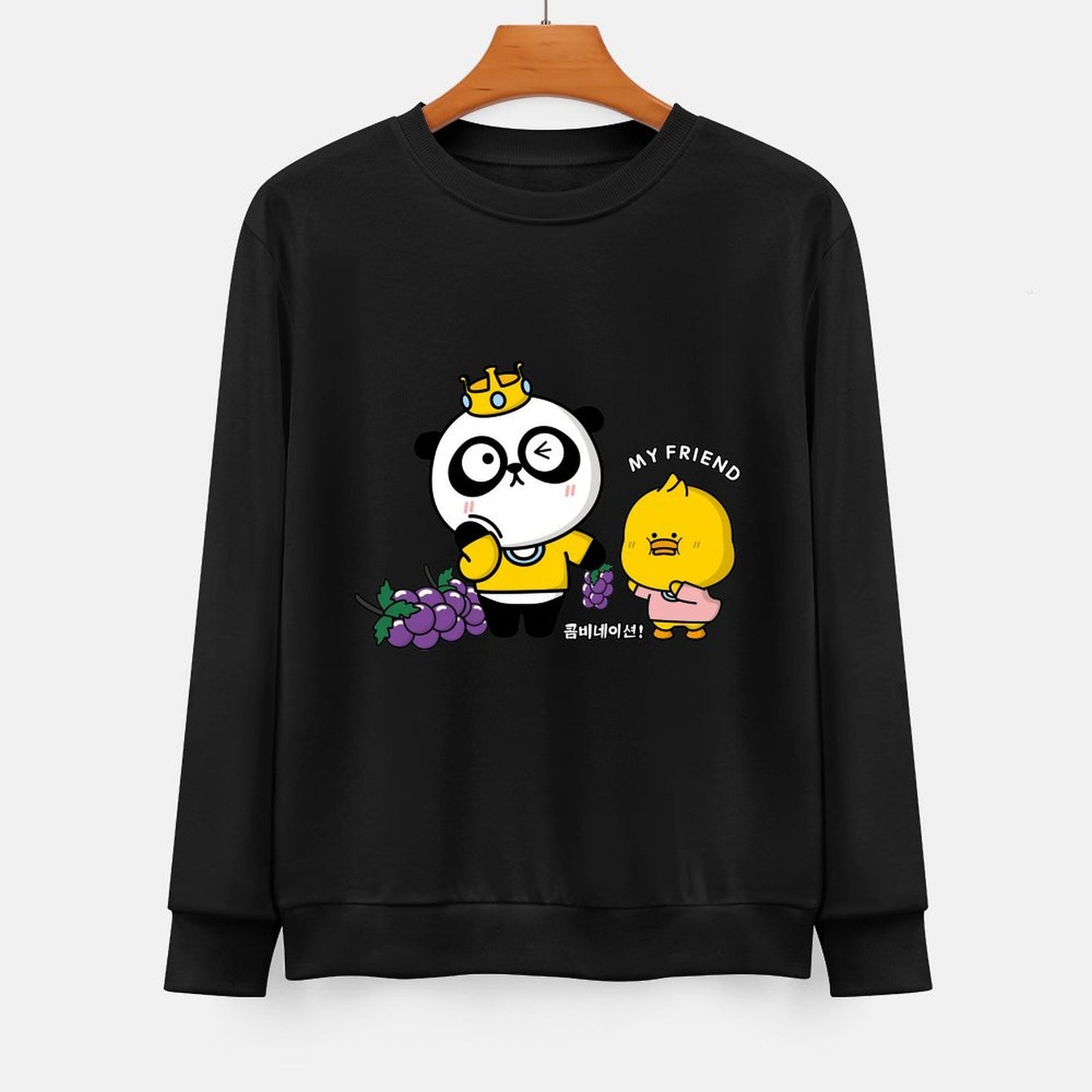 IPBR 250g Crew Neck Long Sleeve Sweatshirt Front GraphicCrew Neck Long Sleeve Sweatshirt4001483