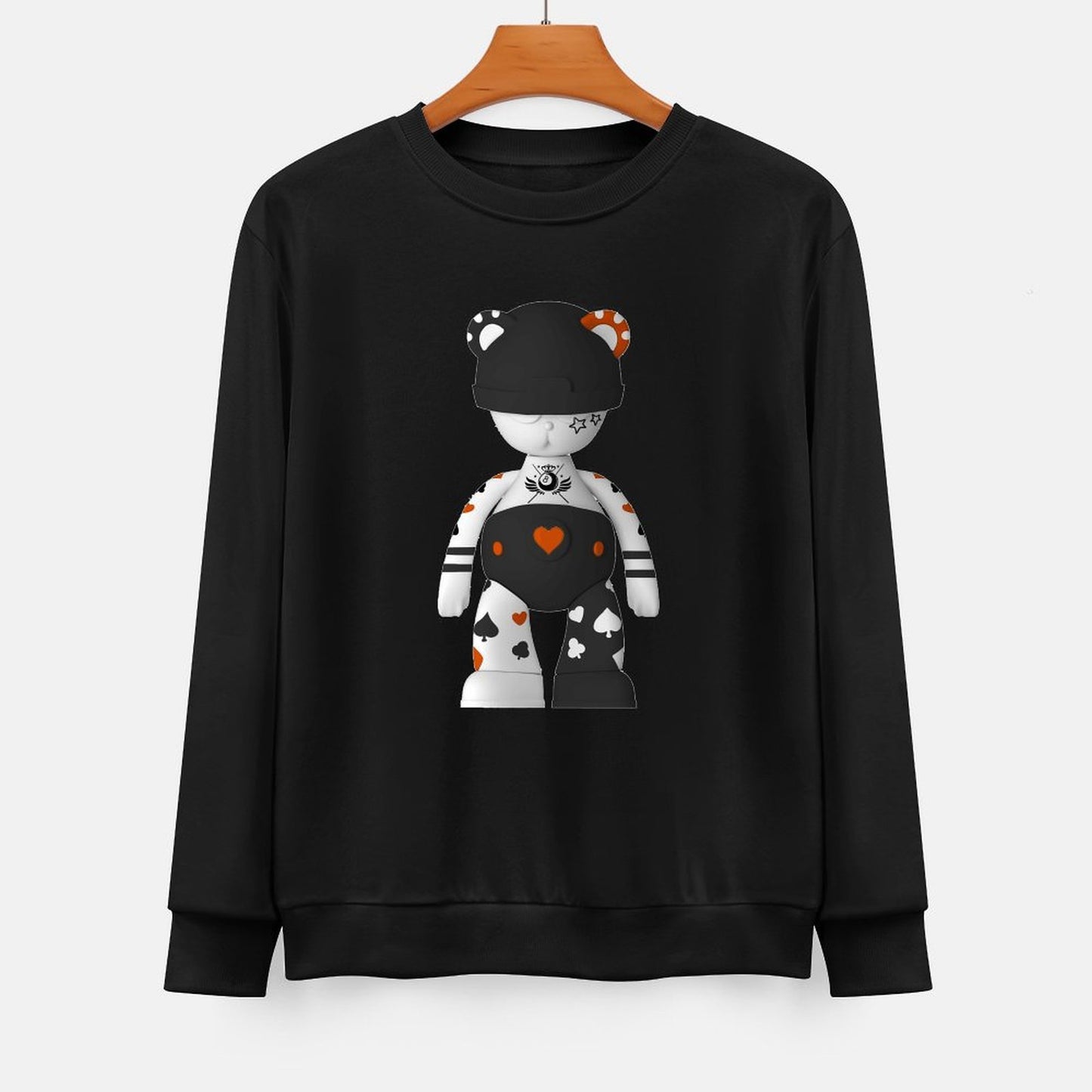 IPIB 250g Crew Neck Long Sleeve Sweatshirt Front GraphicCrew Neck Long Sleeve Sweatshirt6000018-4