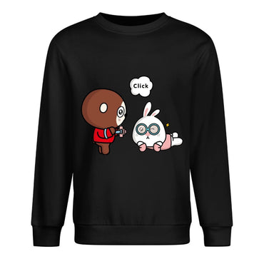 IPBR 250g Crew Neck Long Sleeve Sweatshirt Front GraphicCrew Neck Long Sleeve Sweatshirt4000853