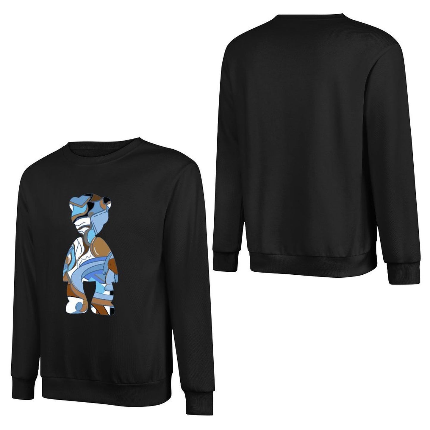 IPIB 250g Crew Neck Long Sleeve Sweatshirt Front GraphicCrew Neck Long Sleeve Sweatshirt6000046-2