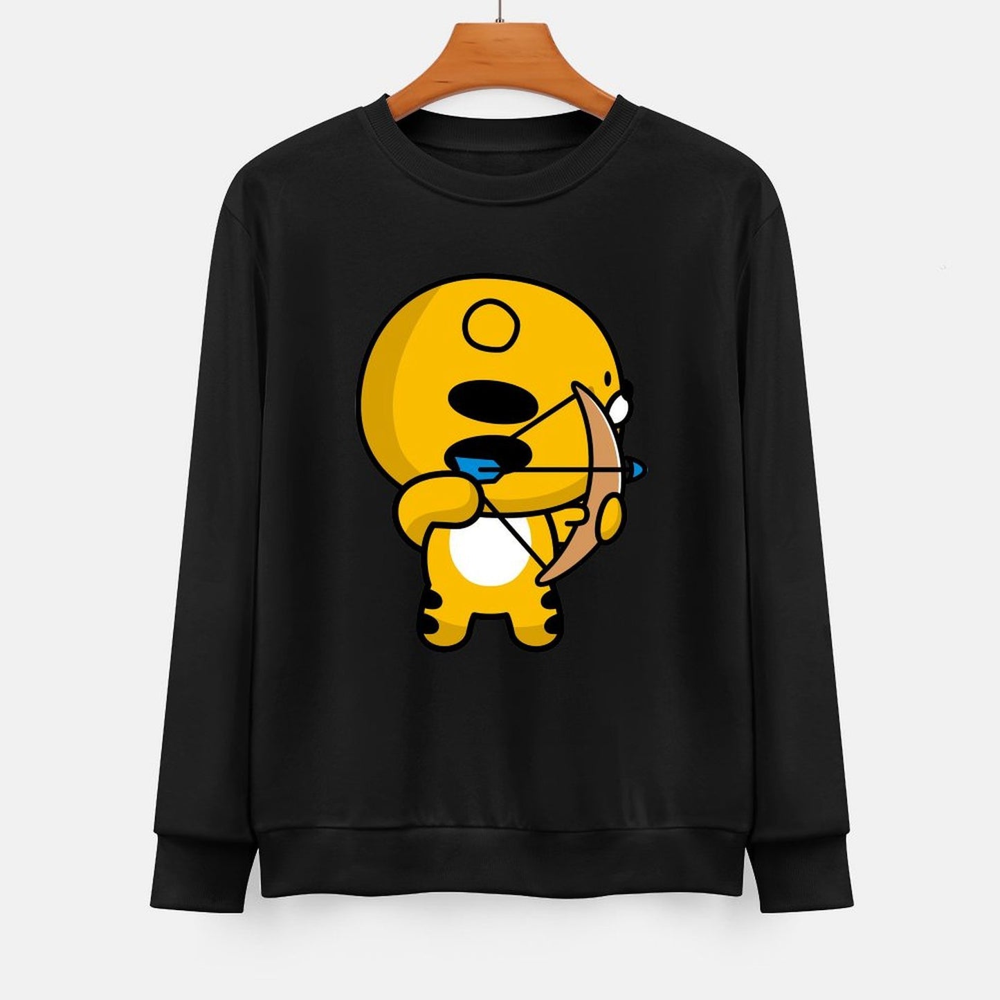 IPBR 250g Crew Neck Long Sleeve Sweatshirt Front GraphicCrew Neck Long Sleeve Sweatshirt4000134