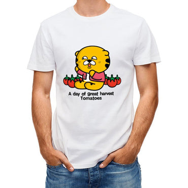 Plain Classic Front Graphic T-shirt