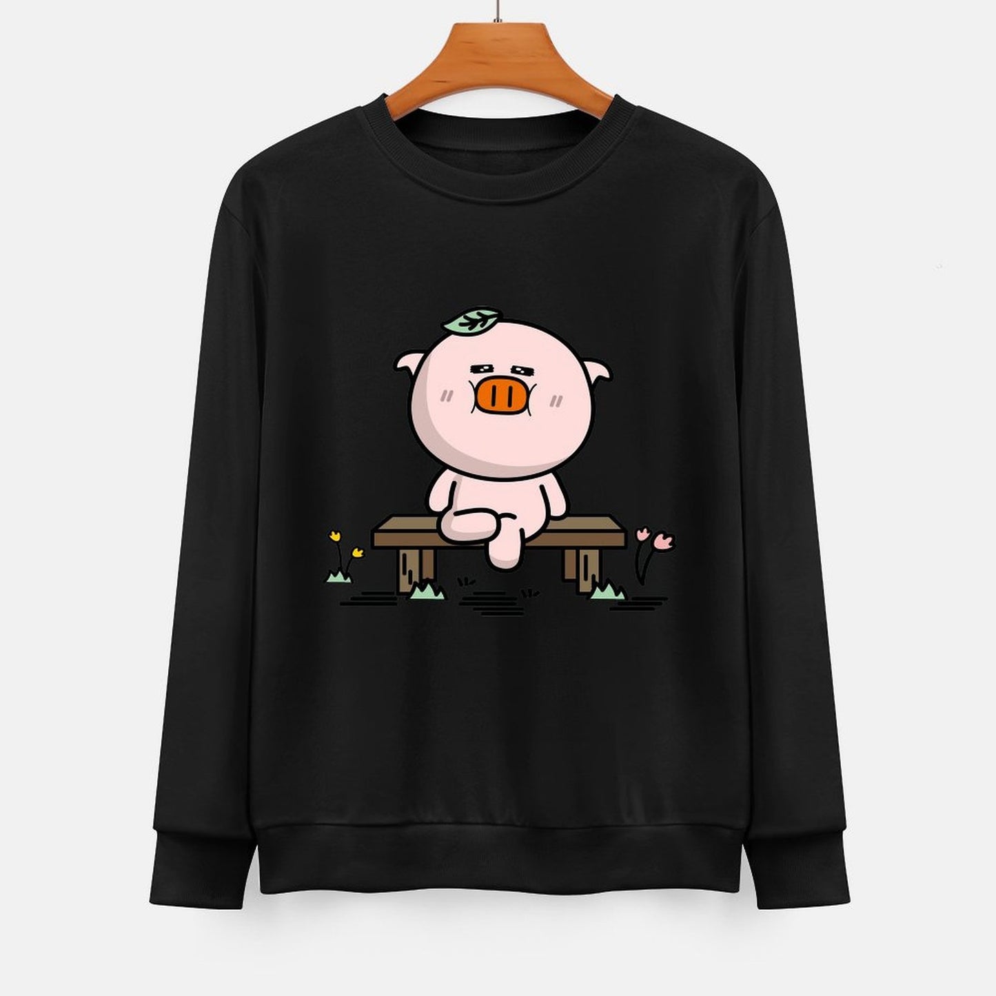 IPBR 250g Crew Neck Long Sleeve Sweatshirt Front GraphicCrew Neck Long Sleeve Sweatshirt4003864