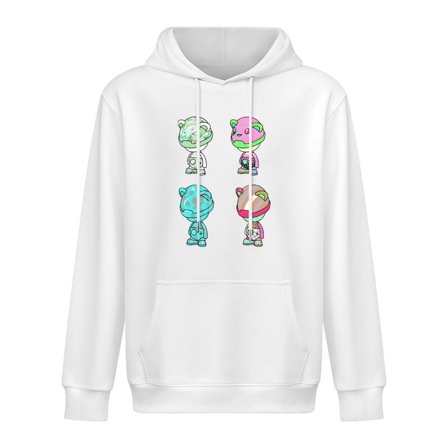 Hoodie Front PatternHigh-Quality Slim Fit