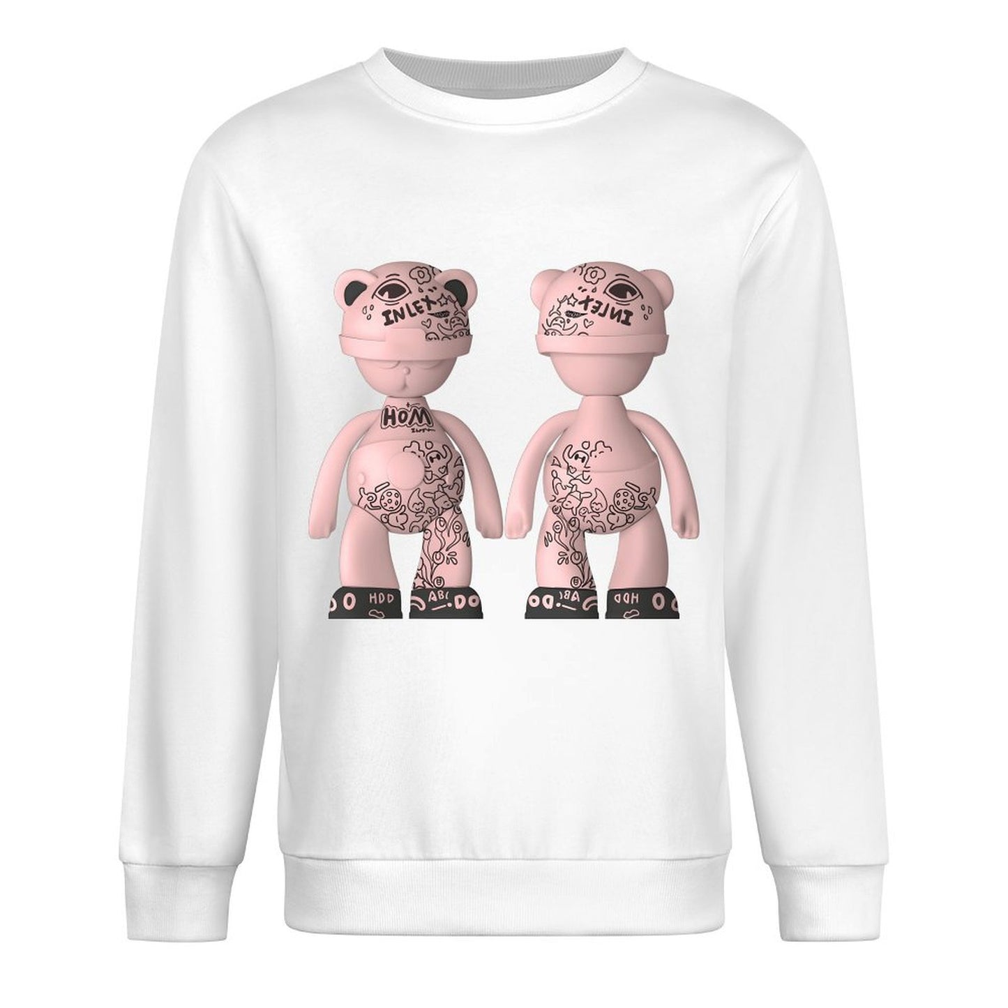 IPIB 250g Crew Neck Long Sleeve Sweatshirt Front GraphicCrew Neck Long Sleeve Sweatshirt6000082-1