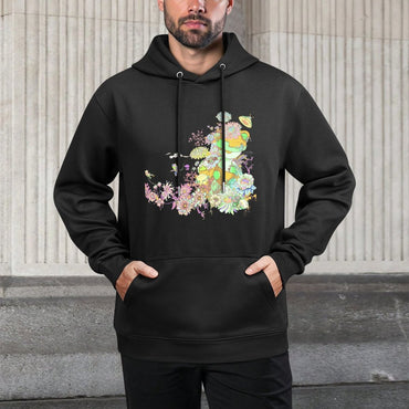 IPIB 250g Hooded Pocket Sweatshirt Front GraphicMen's Hooded  Sweatshirt6000057-7