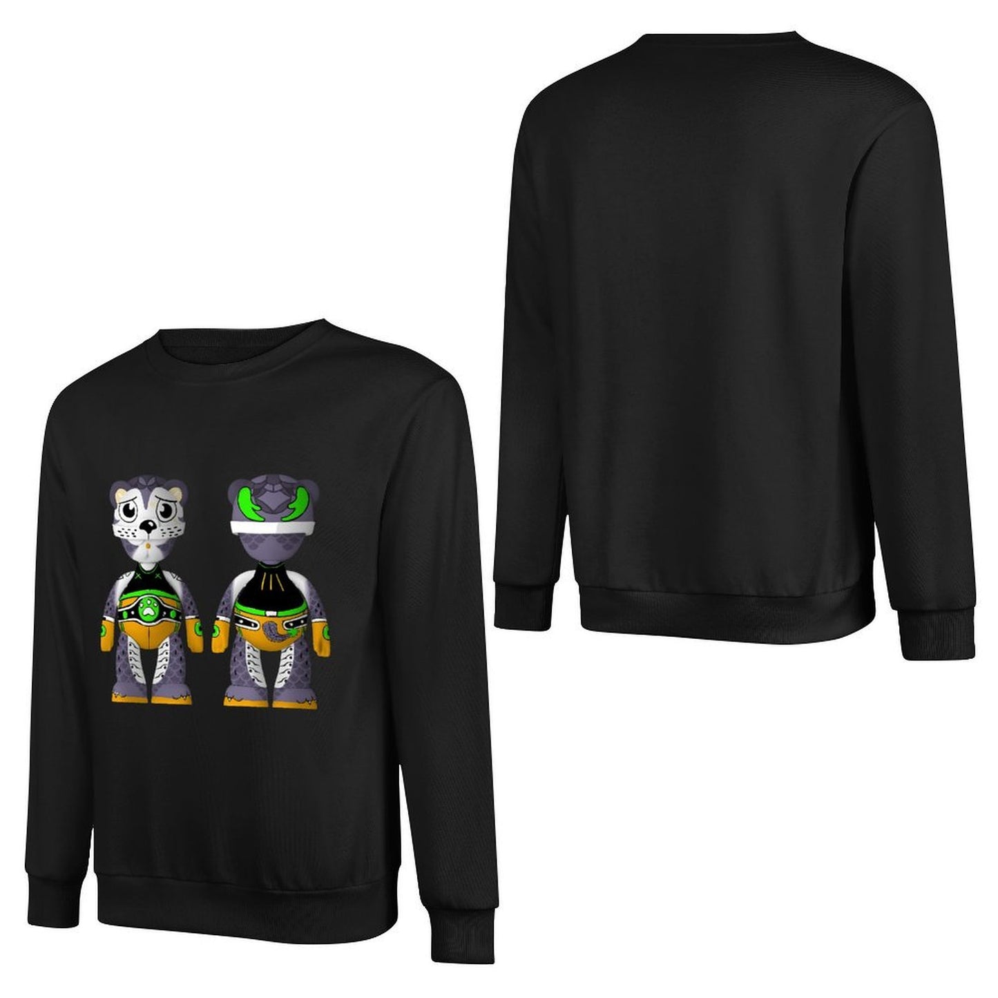 IPIB 250g Crew Neck Long Sleeve Sweatshirt Front GraphicCrew Neck Long Sleeve Sweatshirt6000145-1