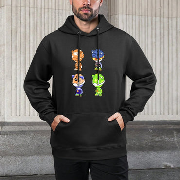 IPIB 250g Hooded Pocket Sweatshirt Front GraphicMen's Hooded  Sweatshirt6000074-4