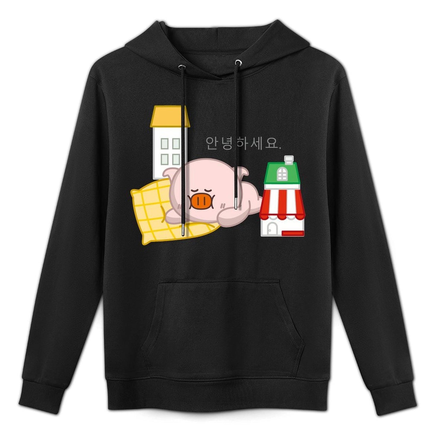 IPBR 250g Hooded Pocket Sweatshirt Front GraphicMen's Hooded  Sweatshirt4000352