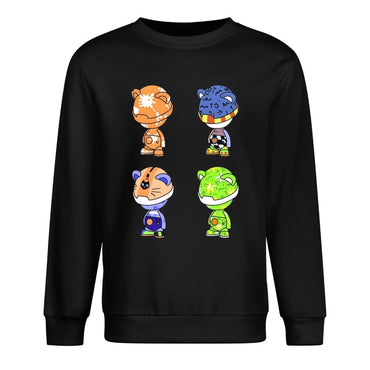 IPIB 250g Crew Neck Long Sleeve Sweatshirt Front GraphicCrew Neck Long Sleeve Sweatshirt6000074-4