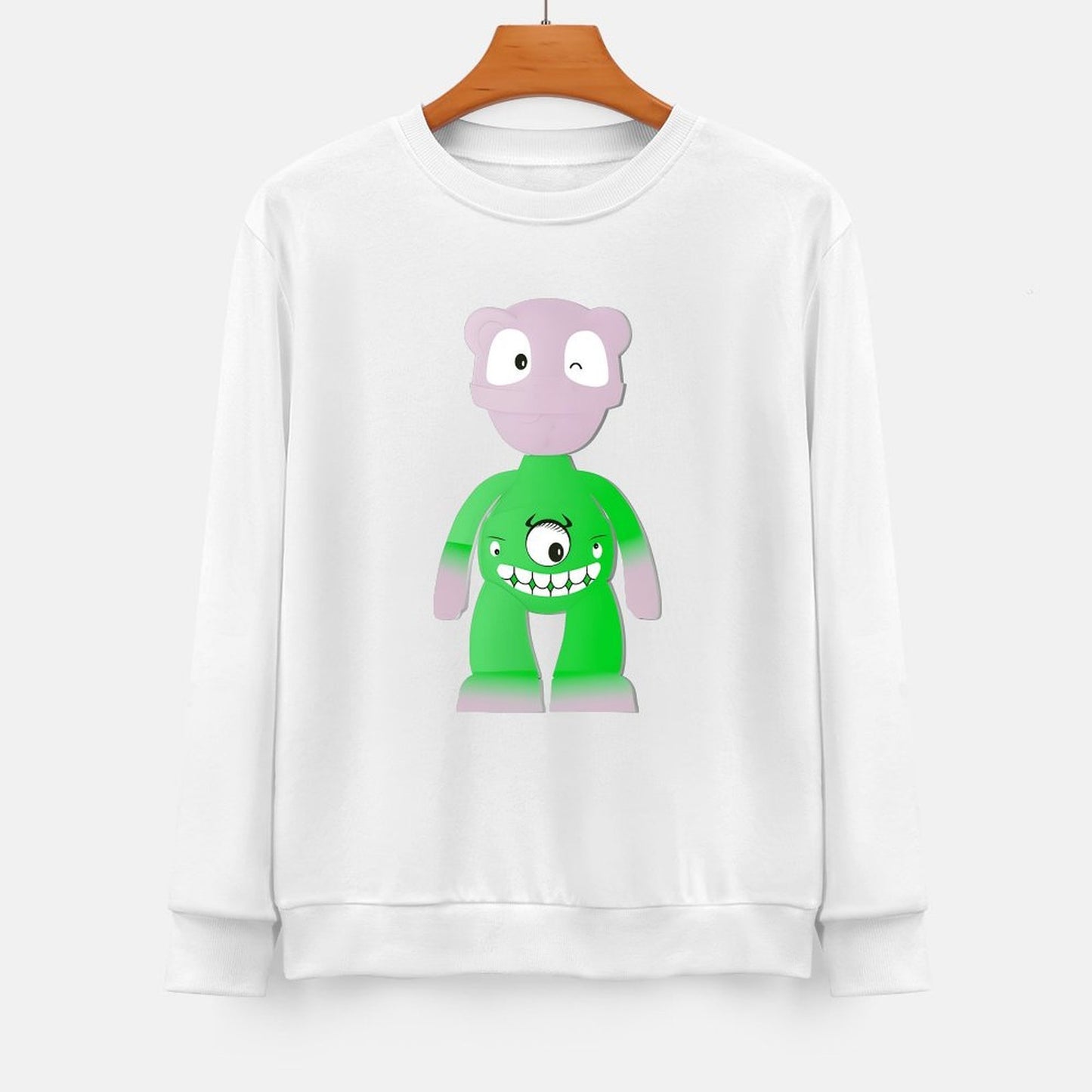 Long Sleeve With Front PatternRefined Shrink-Resistant