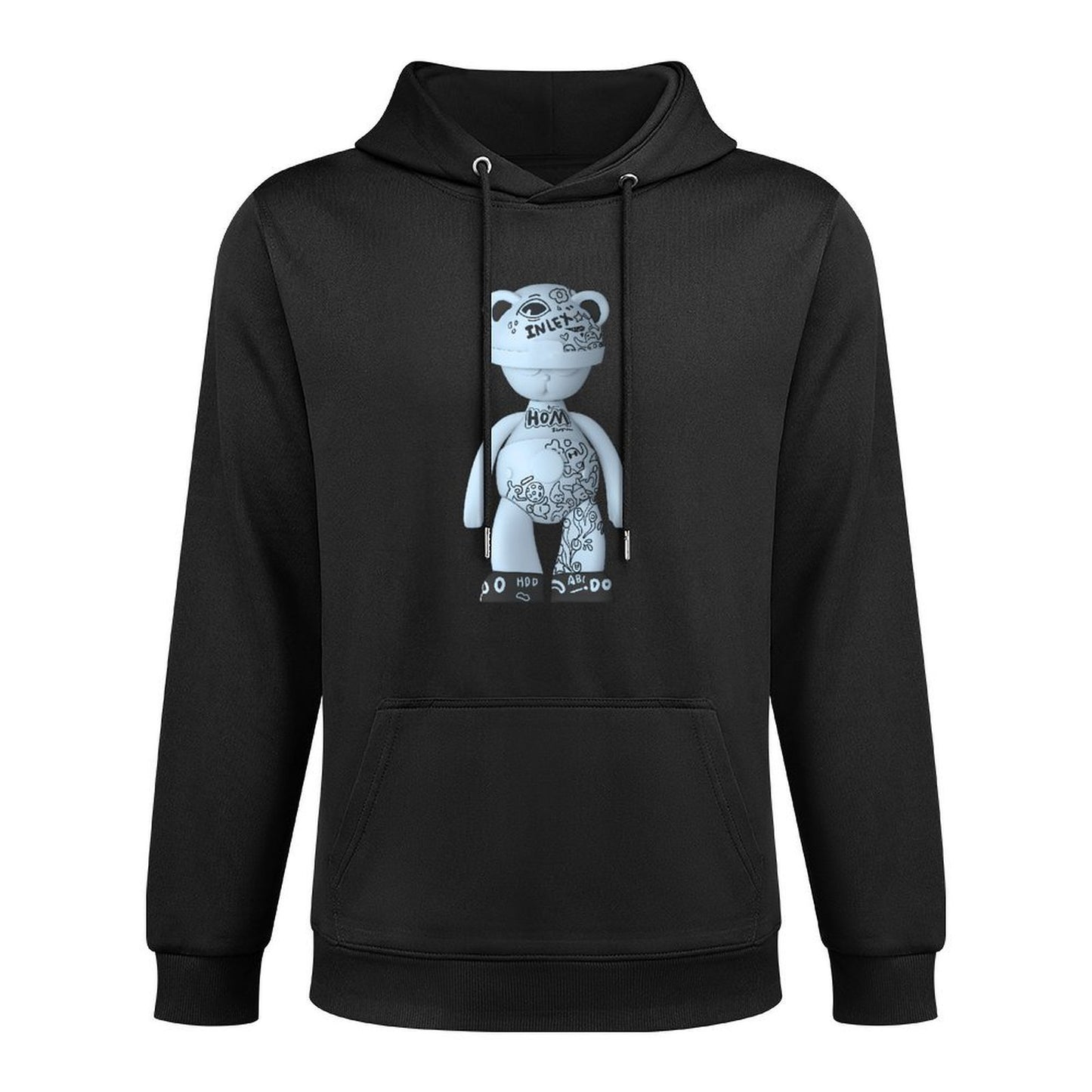 IPIB 250g Hooded Pocket Sweatshirt Front GraphicMen's Hooded  Sweatshirt6000109-1