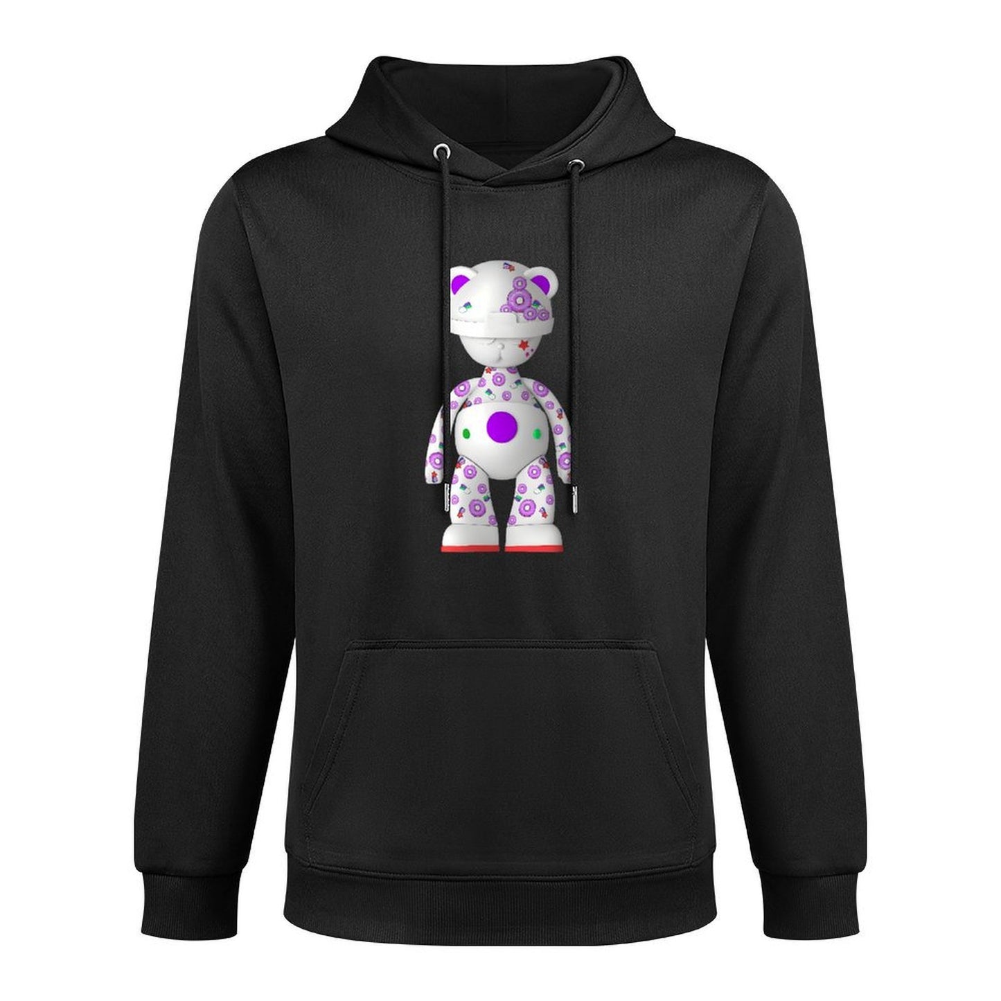 IPIB 250g Hooded Pocket Sweatshirt Front GraphicMen's Hooded  Sweatshirt6000105-2