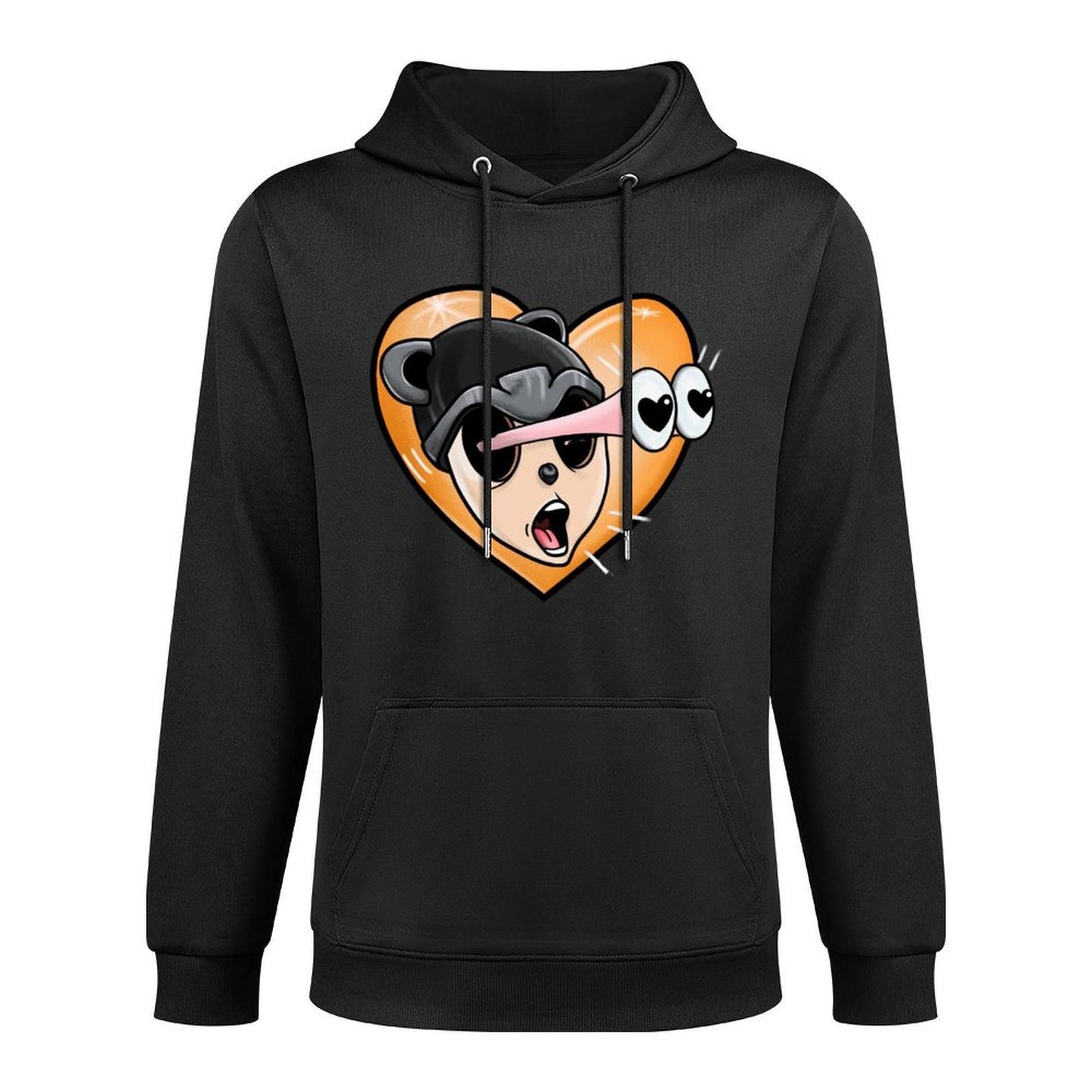 IPIB 250g Hooded Pocket Sweatshirt Front GraphicMen's Hooded  Sweatshirt6000048-2