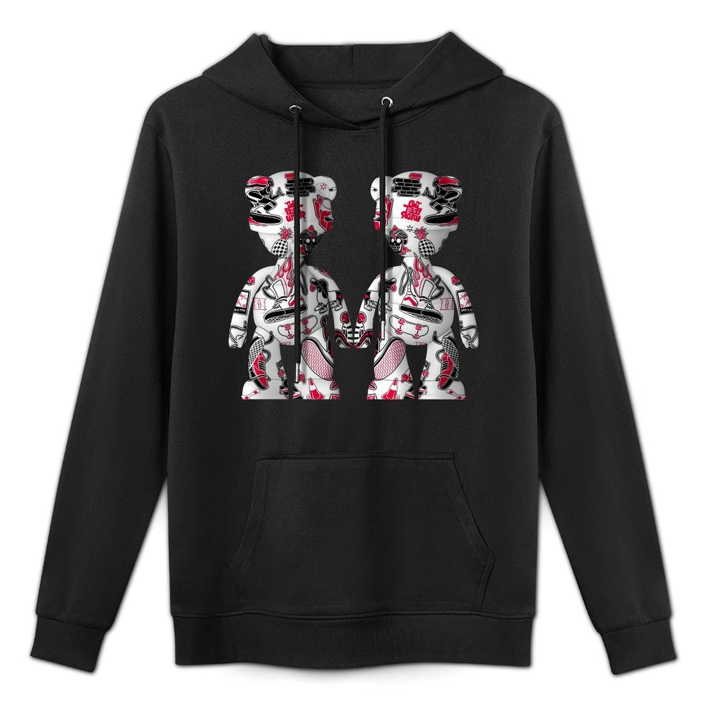 IPIB 250g Hooded Pocket Sweatshirt Front GraphicMen's Hooded  Sweatshirt6000085-6