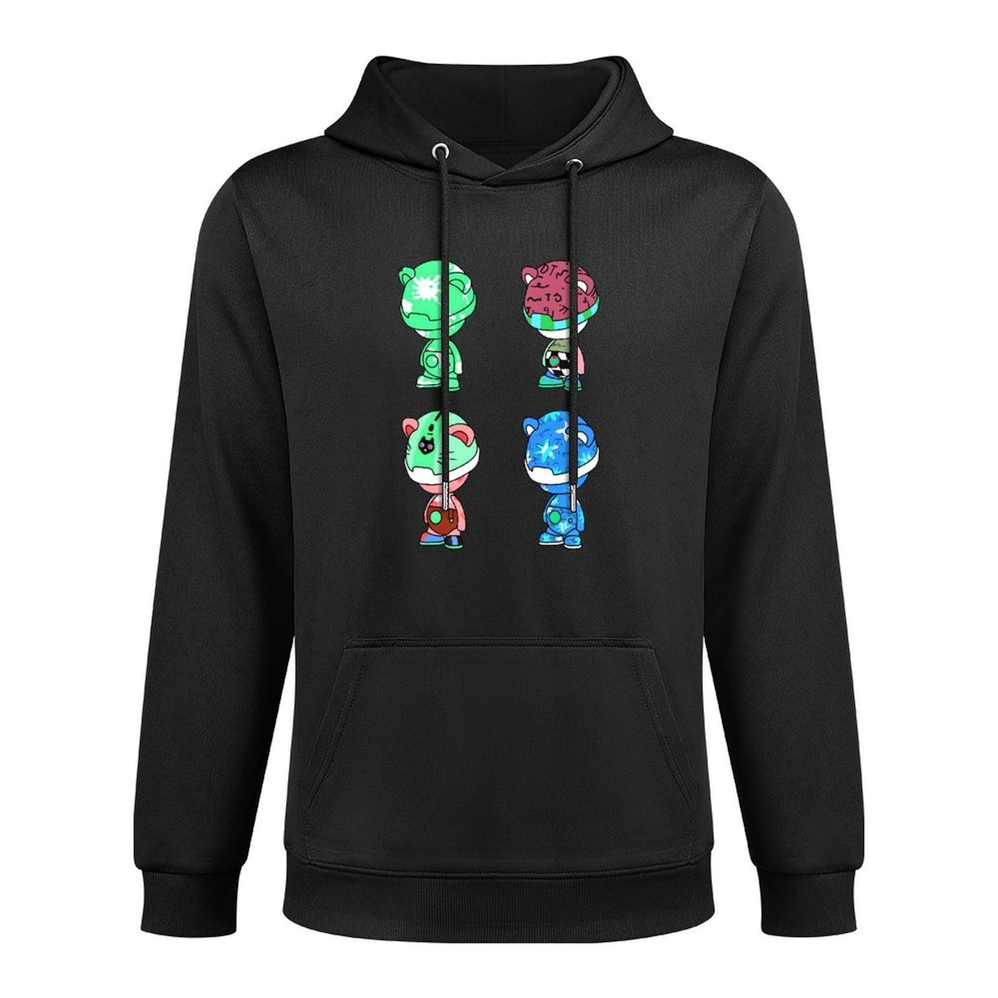 IPIB 250g Hooded Pocket Sweatshirt Front GraphicMen's Hooded  Sweatshirt6000074-1