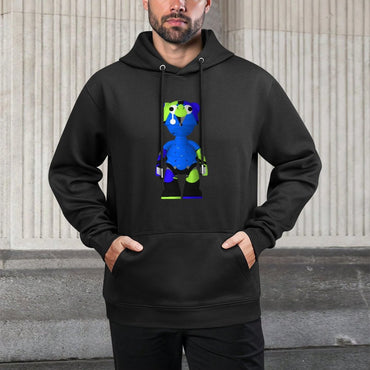 IPIB 250g Hooded Pocket Sweatshirt Front GraphicMen's Hooded  Sweatshirt6000113-2