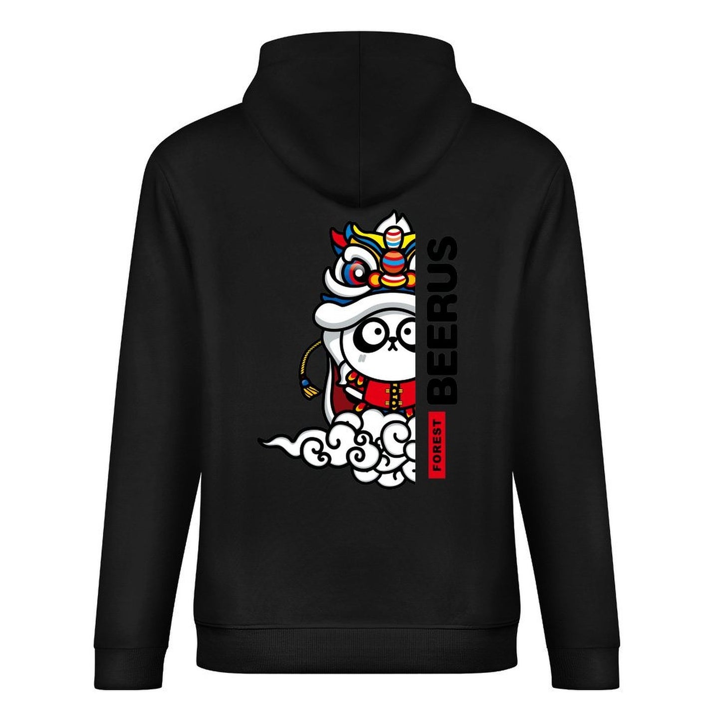 Inkmay Beerus Hoodie 250g crew neck HoodieMidweight Pocket TeeHoodie