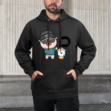IPBR 250g Hooded Pocket Sweatshirt Front GraphicMen's Hooded  Sweatshirt4001268