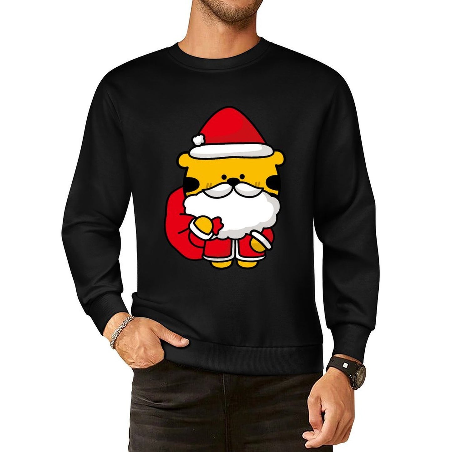 IPBR 250g Crew Neck Long Sleeve Sweatshirt Front GraphicCrew Neck Long Sleeve Sweatshirt4000024