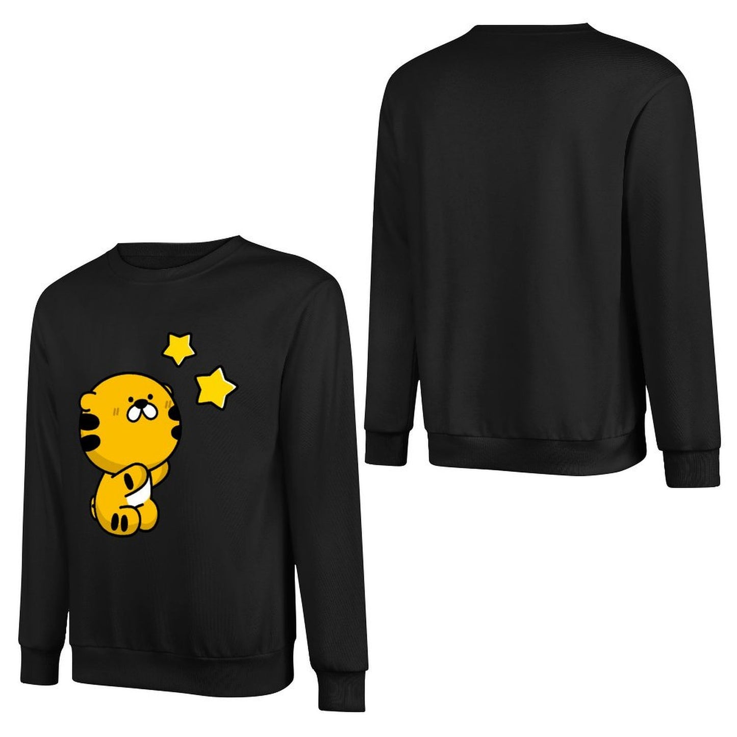 IPBR 250g Crew Neck Long Sleeve Sweatshirt Front GraphicCrew Neck Long Sleeve Sweatshirt4000012