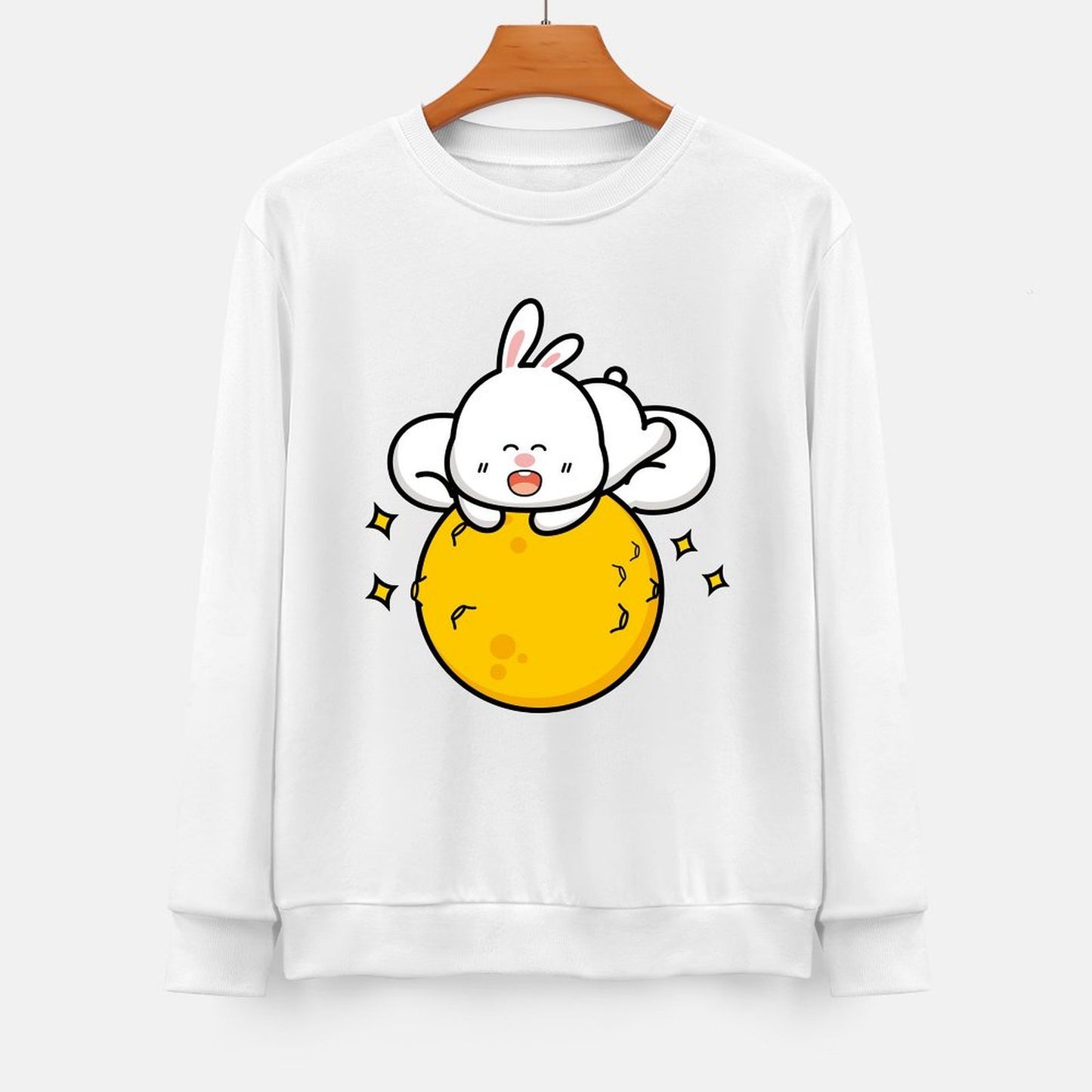 Front Patterned Long Sleeve TopBasicSeries Modern