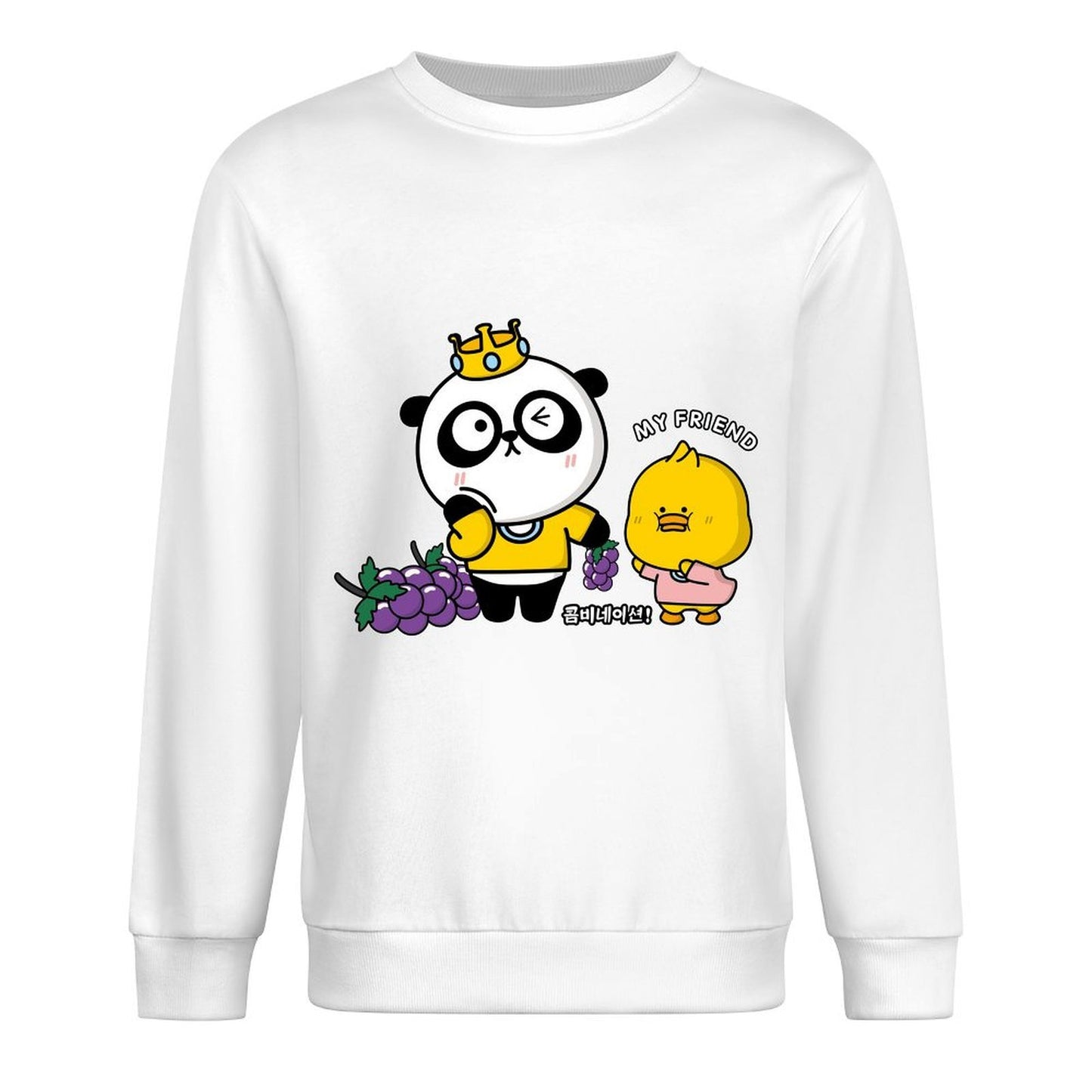 IPBR 250g Crew Neck Long Sleeve Sweatshirt Front GraphicCrew Neck Long Sleeve Sweatshirt4001483