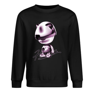 Long Sleeve With Front PatternEasy-Care Batch-Printed