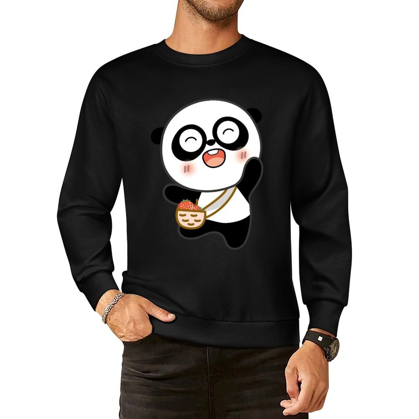 IPBR 250g Crew Neck Long Sleeve Sweatshirt Front GraphicCrew Neck Long Sleeve Sweatshirt4000838