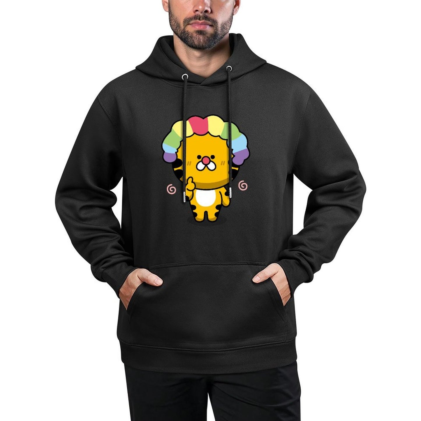 IPBR 250g Hooded Pocket Sweatshirt Front GraphicMen's Hooded  Sweatshirt4000296