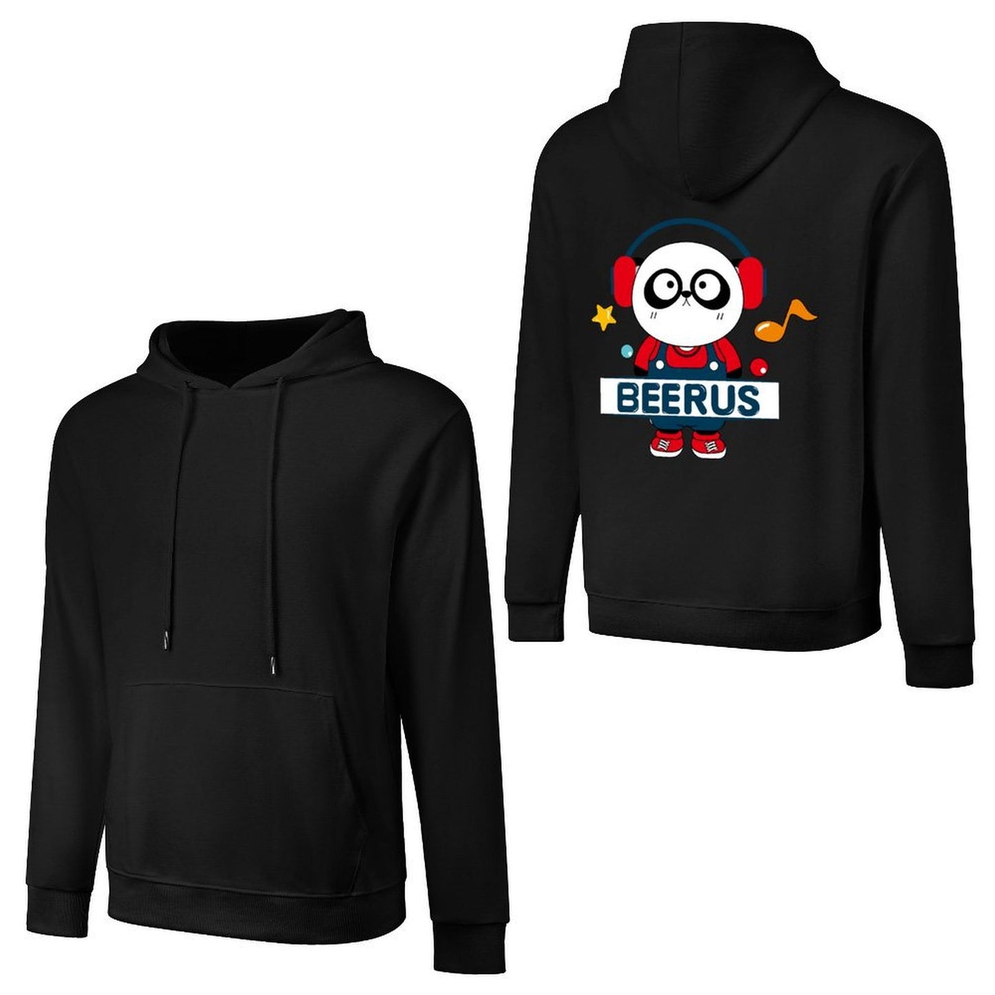 Inkmay Beerus Hoodie 250g crew neck HoodieHeritage 100% CottonHoodie