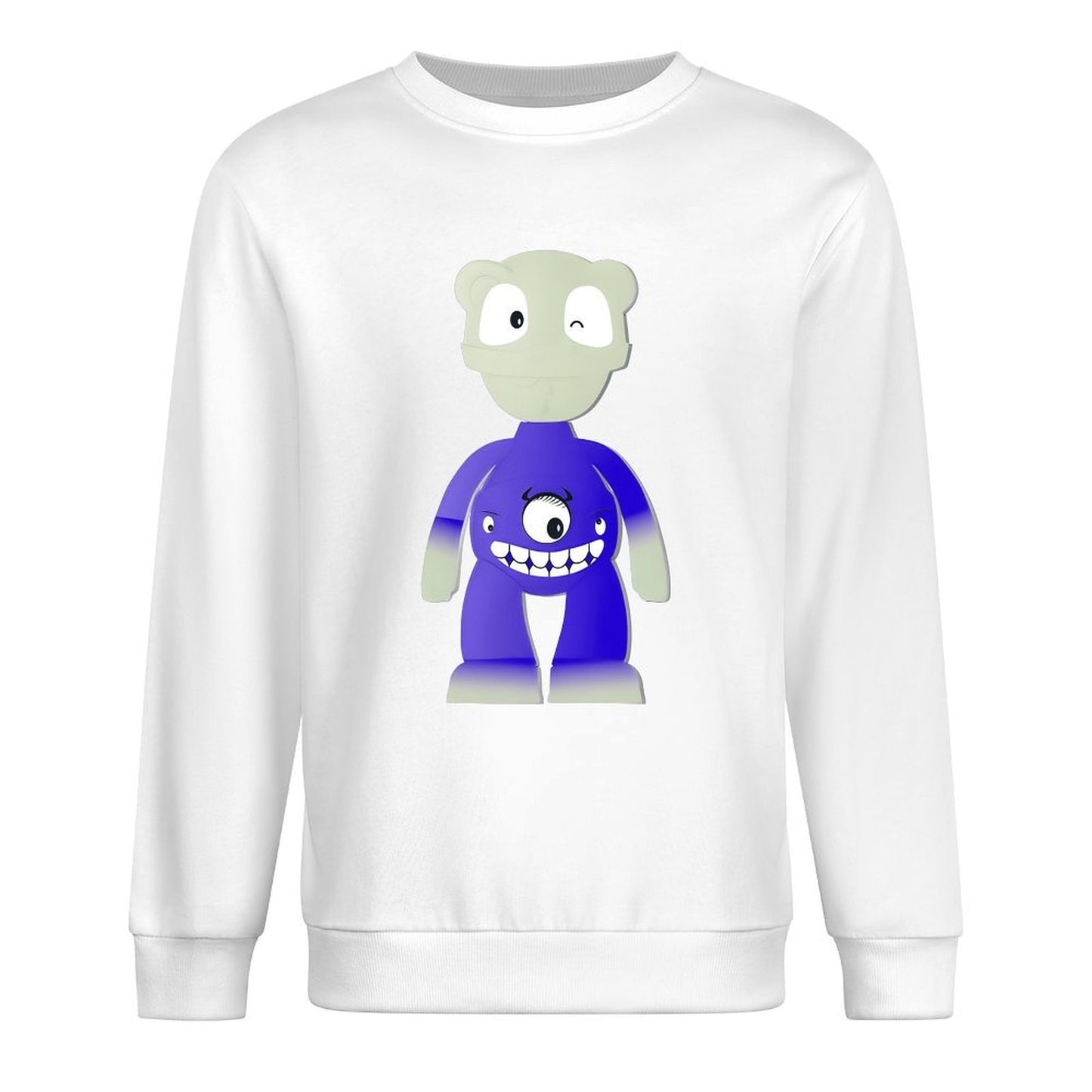 Long Sleeve With Front PatternSmooth Printing