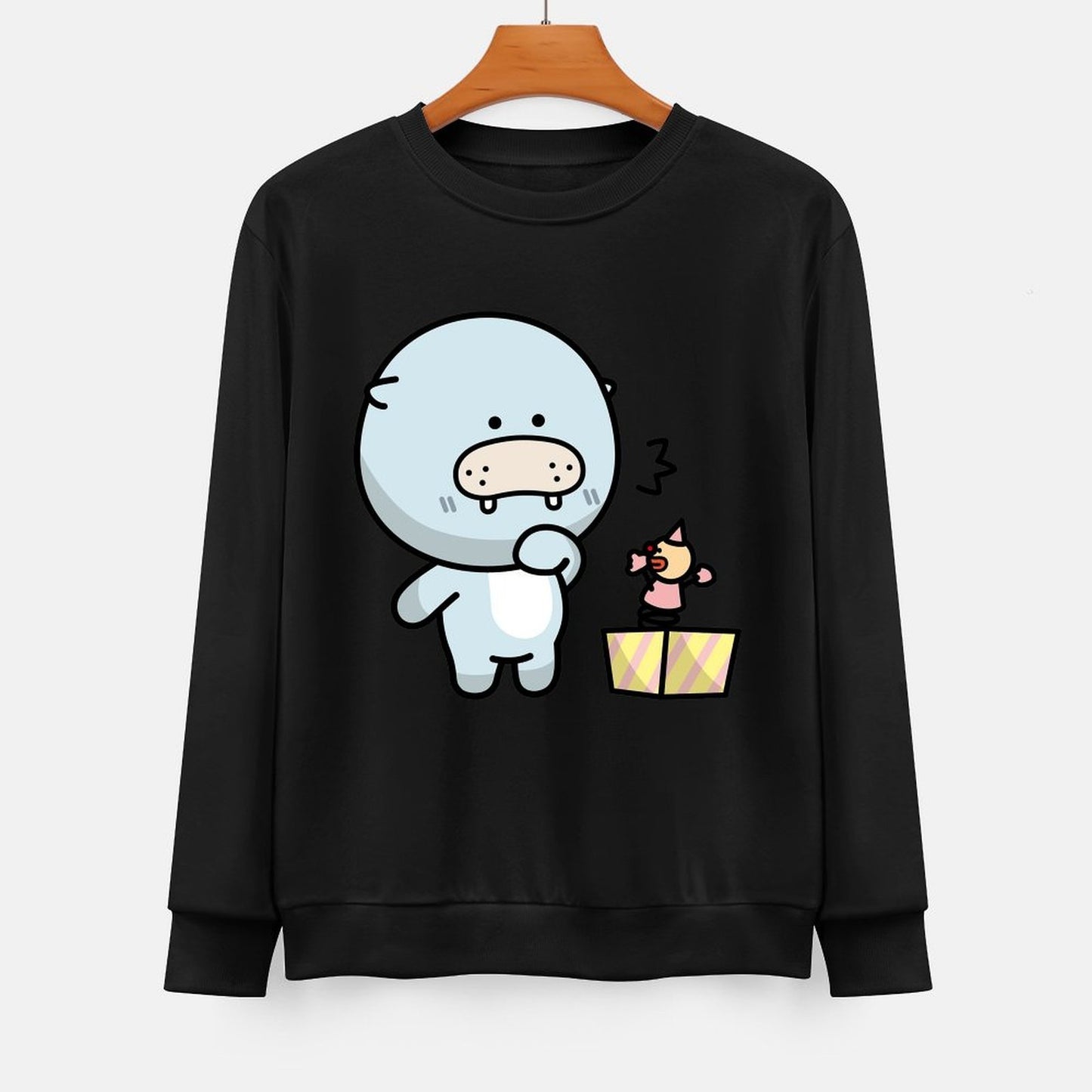 IPBR 250g Crew Neck Long Sleeve Sweatshirt Front GraphicCrew Neck Long Sleeve Sweatshirt4000212