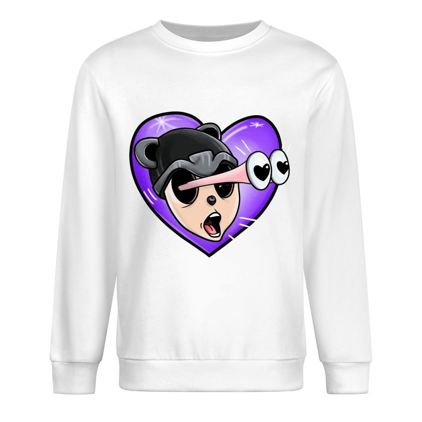 IPIB 250g Crew Neck Long Sleeve Sweatshirt Front GraphicCrew Neck Long Sleeve Sweatshirt6000048-1