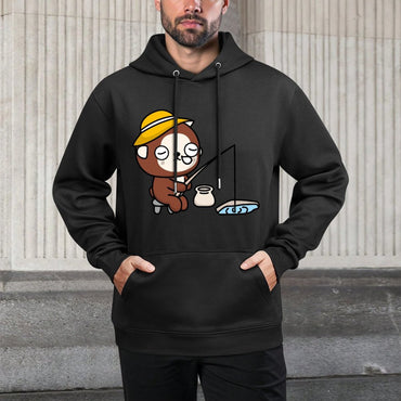 IPBR 250g Hooded Pocket Sweatshirt Front GraphicMen's Hooded  Sweatshirt4000223