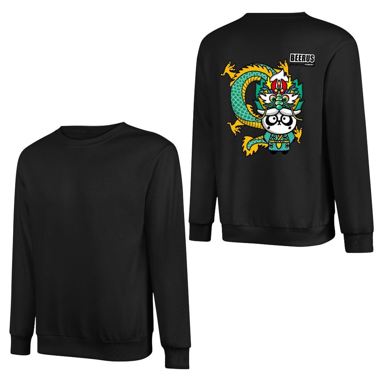 Crew Neck Long Sleeve Sweatshirt 4000635
