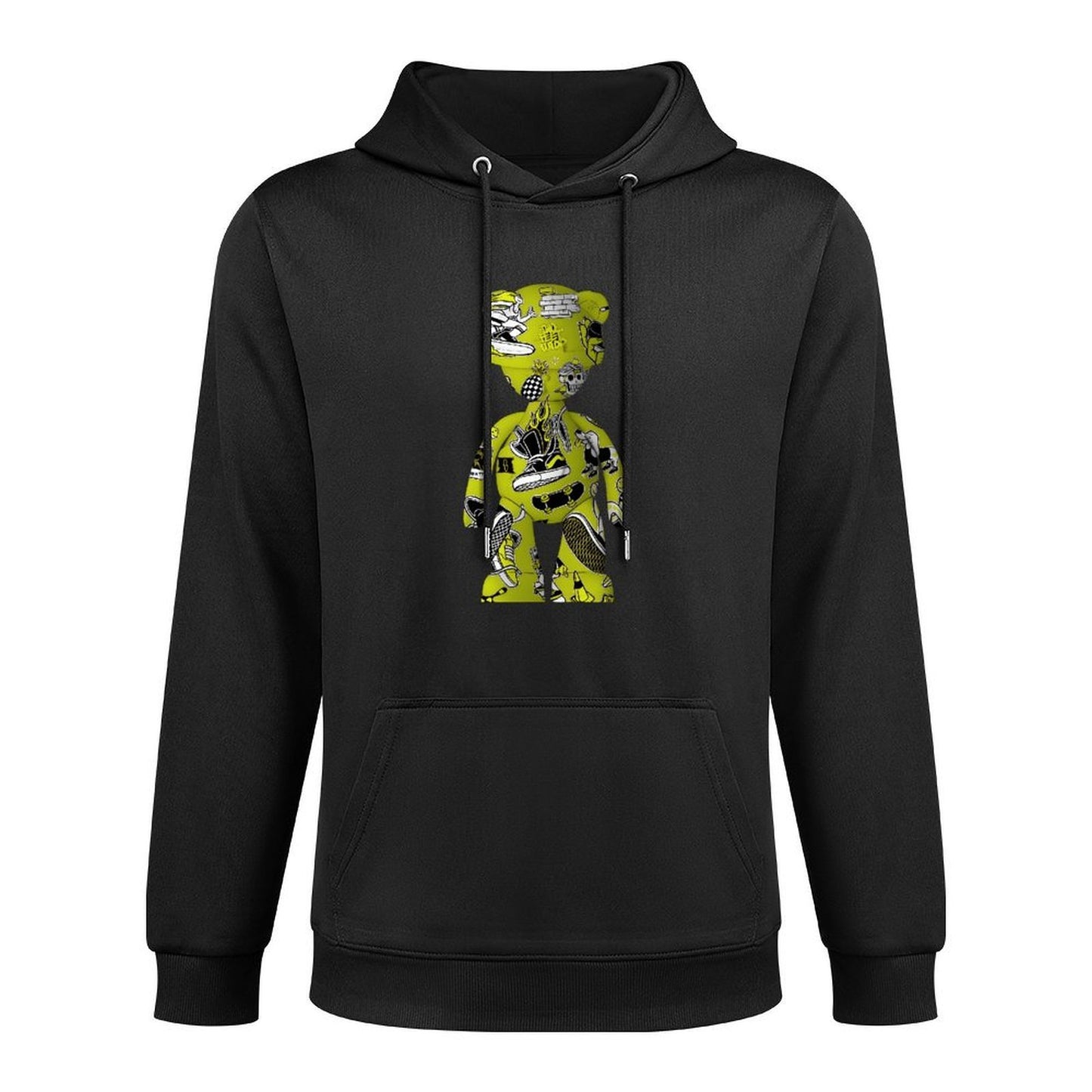 IPIB 250g Hooded Pocket Sweatshirt Front GraphicMen's Hooded  Sweatshirt6000118-1