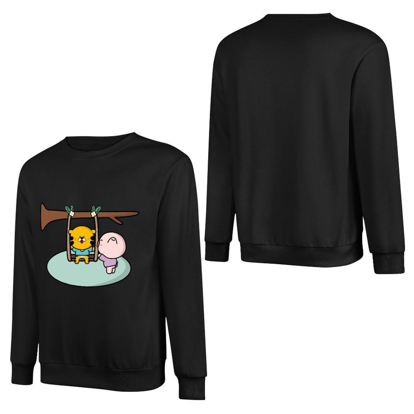 IPBR 250g Crew Neck Long Sleeve Sweatshirt Front GraphicCrew Neck Long Sleeve Sweatshirt4000848