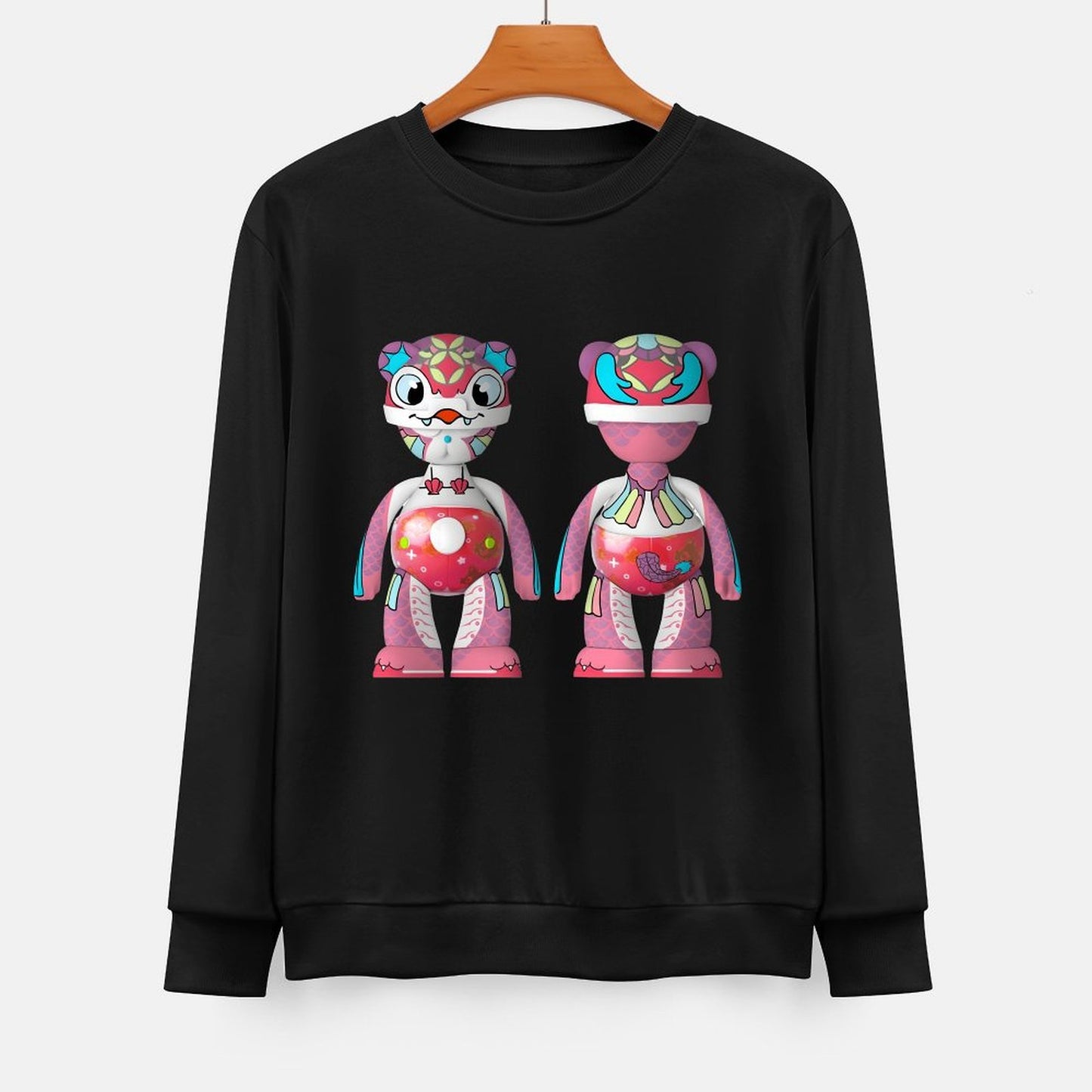 IPIB 250g Crew Neck Long Sleeve Sweatshirt Front GraphicCrew Neck Long Sleeve Sweatshirt6000077-4