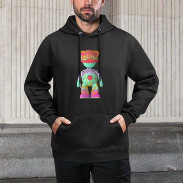 IPIB 250g Hooded Pocket Sweatshirt Front GraphicMen's Hooded  Sweatshirt6000102-2