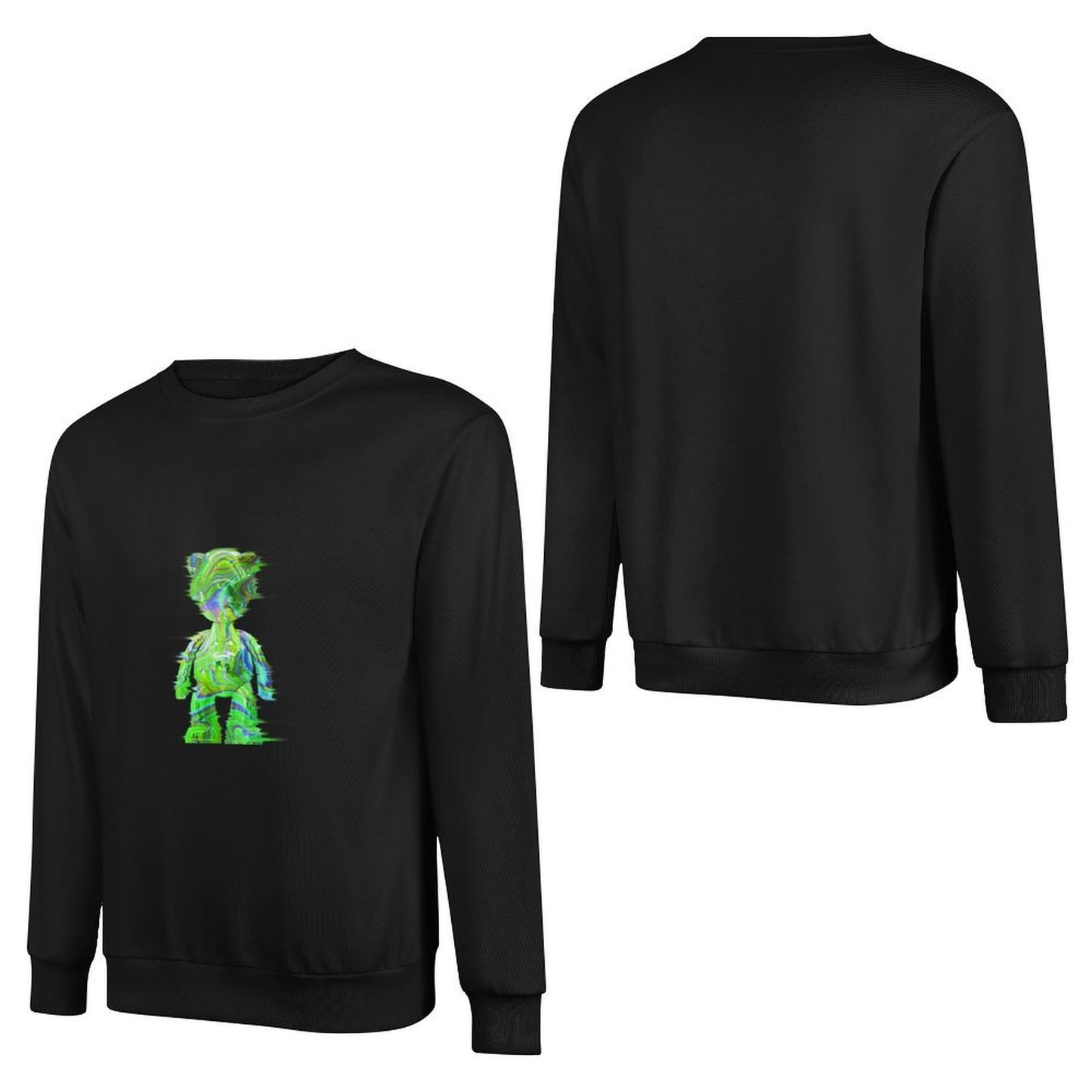 IPIB 250g Crew Neck Long Sleeve Sweatshirt Front GraphicCrew Neck Long Sleeve Sweatshirt6000007-6
