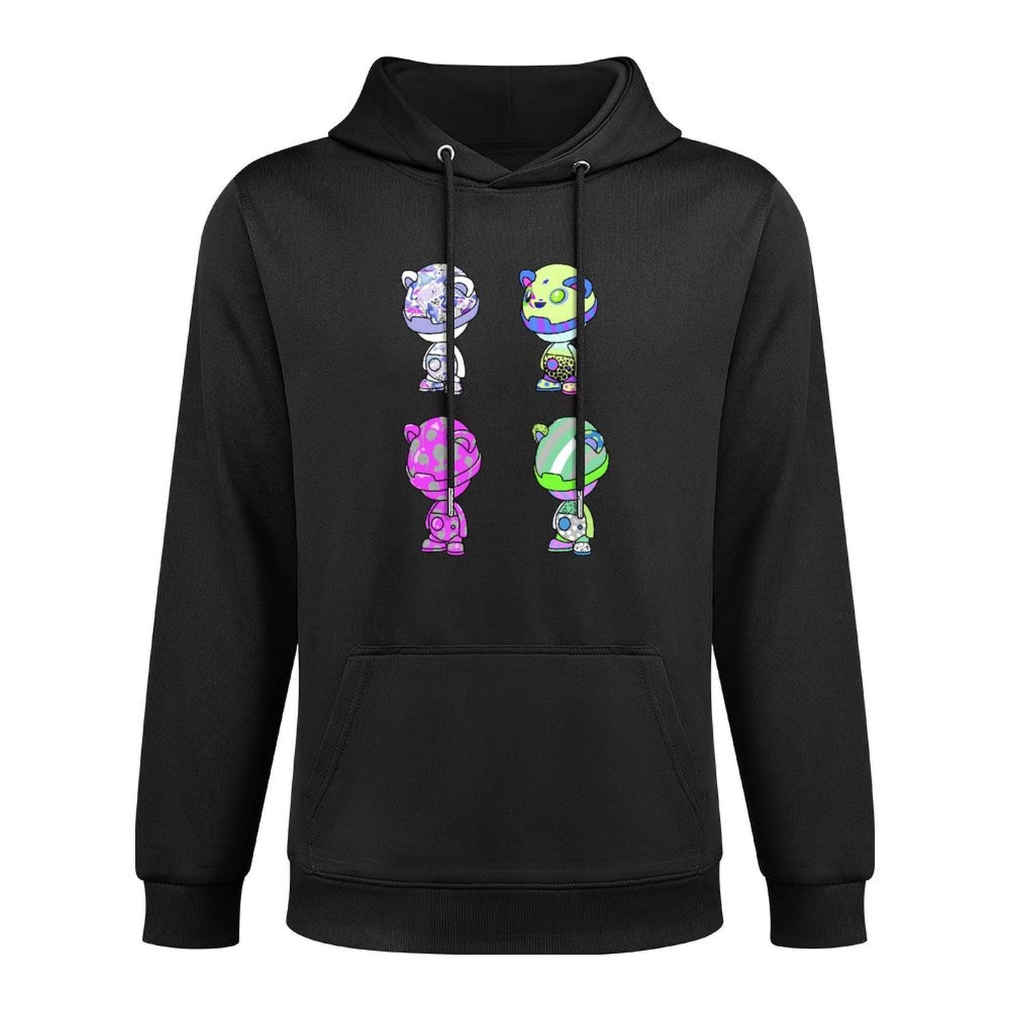 Hoodie Front PatternComfortSeries Crew Neck