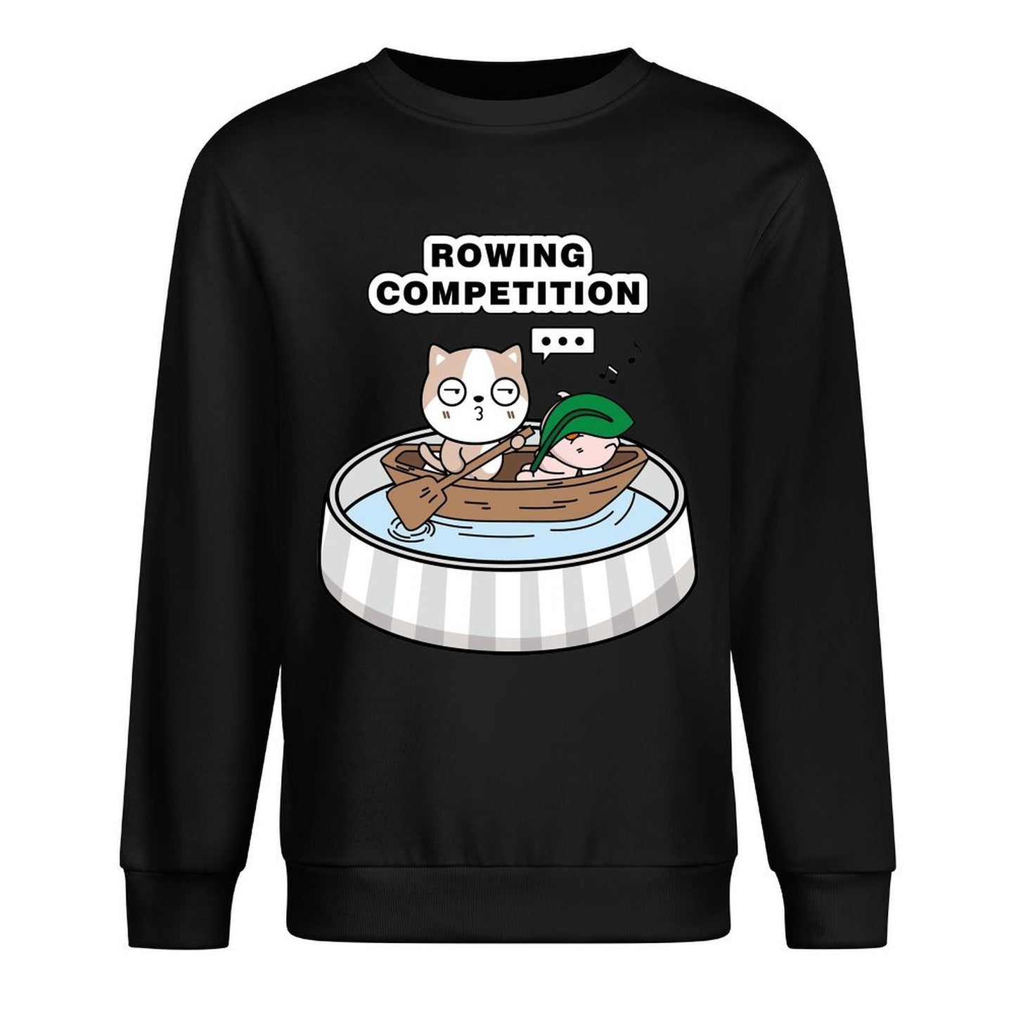 Front Patterned Long Sleeve TopOutdoor Colorfast